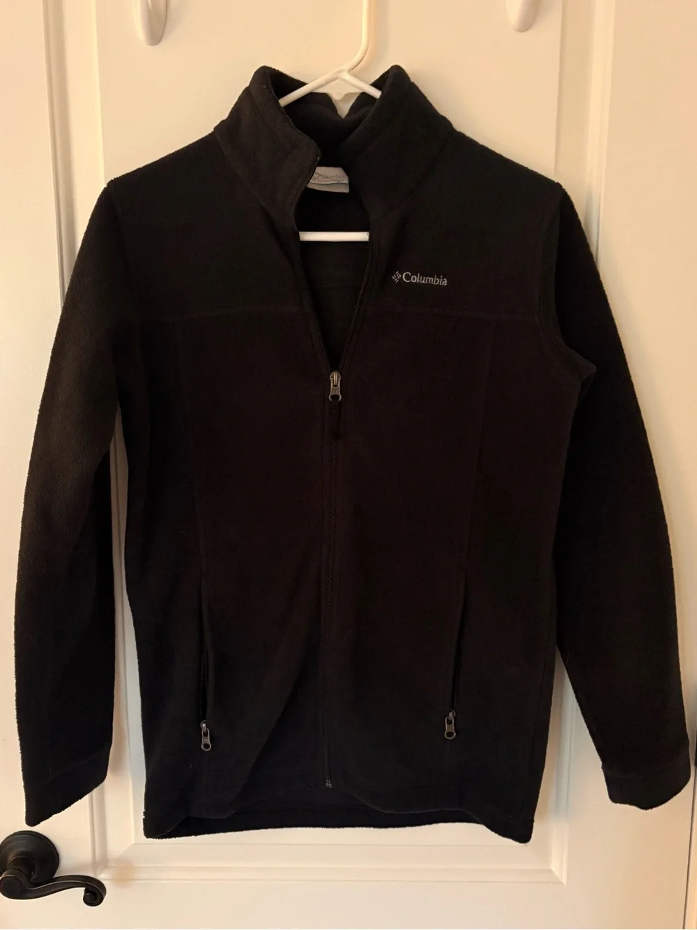 Columbia Kids Black Full-Zip Fleece Jacket
